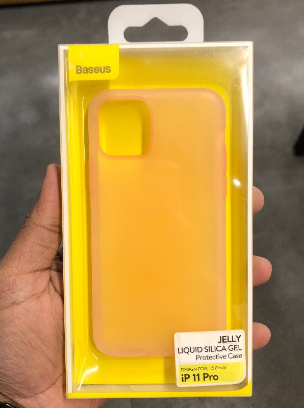 Baseus Liquid Silica Jelly Case Pink