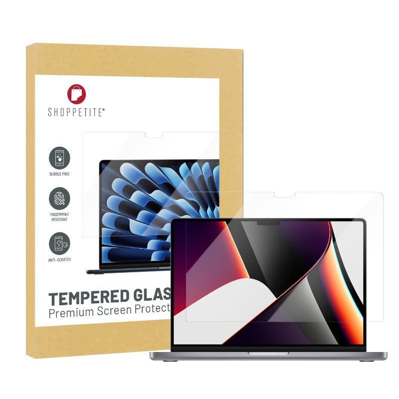 Clear Tempered Glass Screen Protector for Macbook