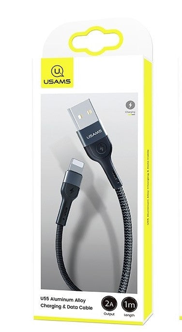 USAMS Braided cable for Lightning devices 1m