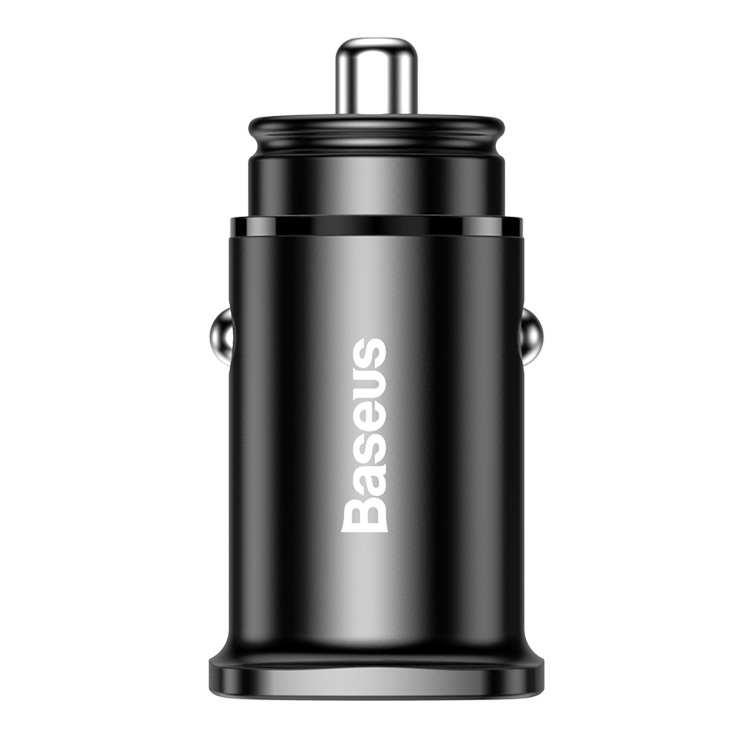 Baseus Metal Body 30w Type C+USB Car Charger