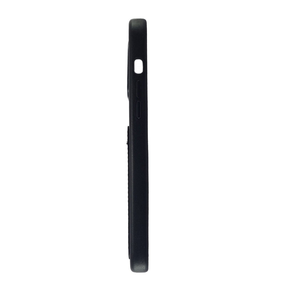 Black PU Leather Wallet Case For iPhone 13 Series