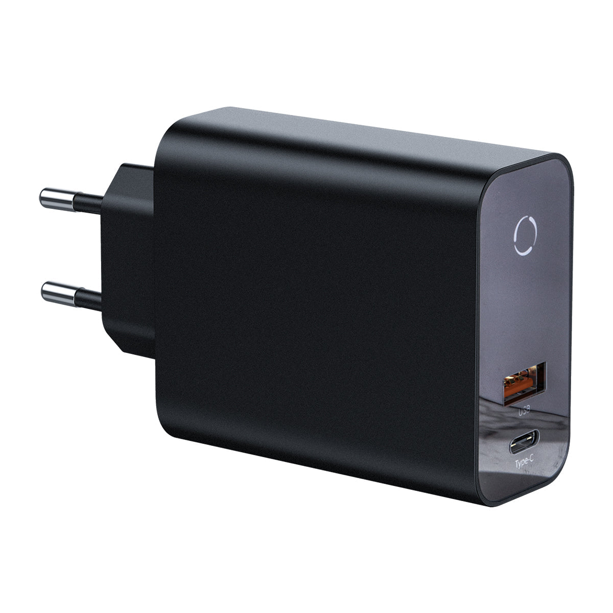 Baseus Dual Port Digital Display PPS Technology 45w Wall Adapter (C+U)