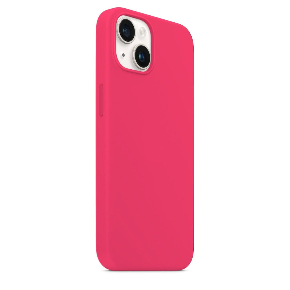 Bubble Gum Pink Silicon Phone Case for iPhone 14 Series