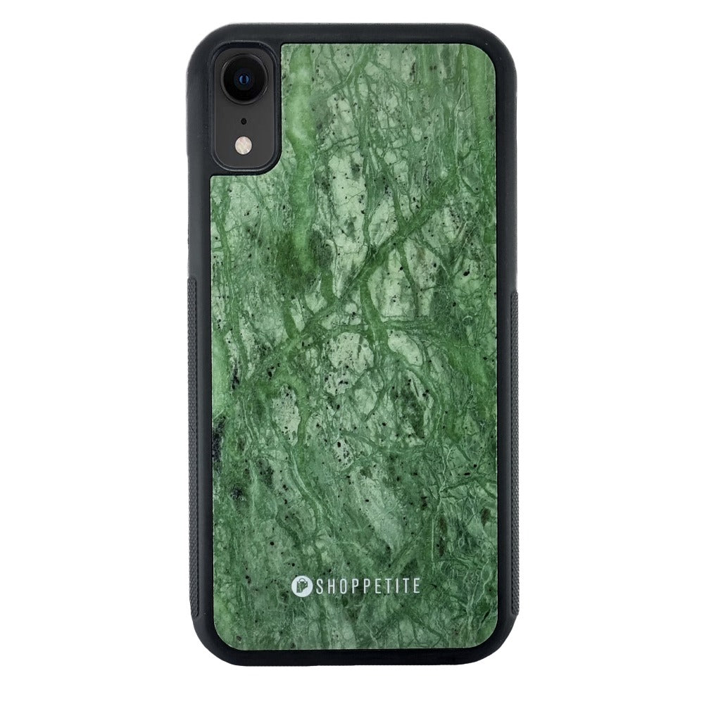 Real Emerald Marble Case for iPhone