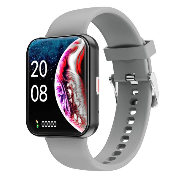 GIZMORE Blaze Max 4.69 cm (1.85) IPS Display with 240 x 280 px | 450 NITS Brightness | BT Calling Edge to Edge Display, Voice Assistance, Bluetooth Smartwatch