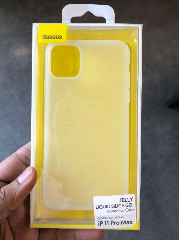 Baseus Liquid Silica Jelly Frosted Case White