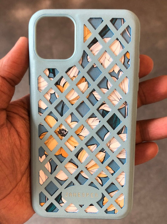 Criss-Cross Pattern Blue