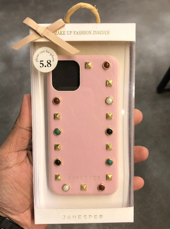 Studds Leather Case Pink