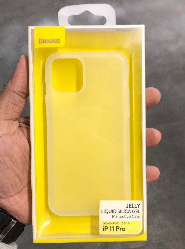 Baseus Liquid Silica Jelly Case Frosted White