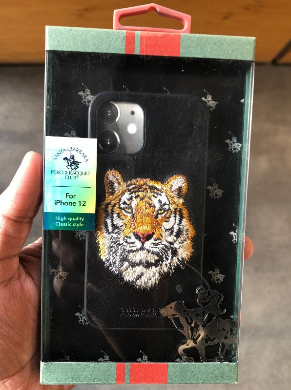 Santa Barbara Tiger PU Leather Case