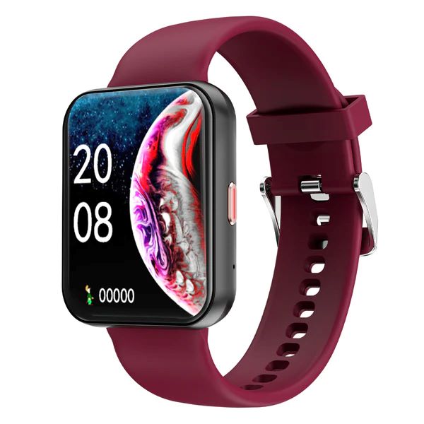 GIZMORE Blaze Max 4.69 cm (1.85) IPS Display with 240 x 280 px | 450 NITS Brightness | BT Calling Edge to Edge Display, Voice Assistance, Bluetooth Smartwatch