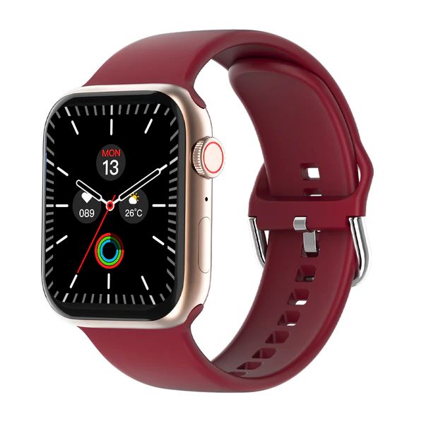 GIZMORE Star 1.85 IPS Large Display with Rotating Crown Controls| AI Voice Assistant | Bluetooth Calling Smartwatch