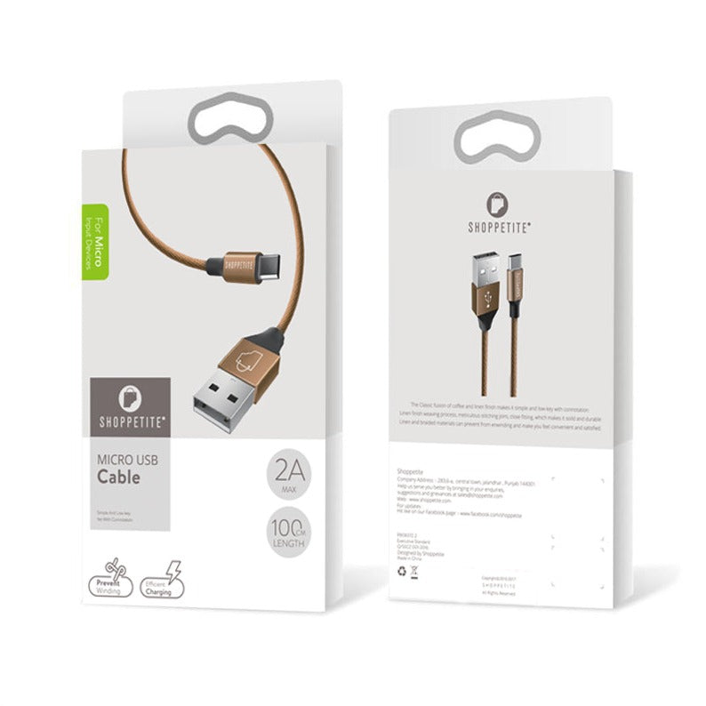 Shoppetite Micro Usb cable
