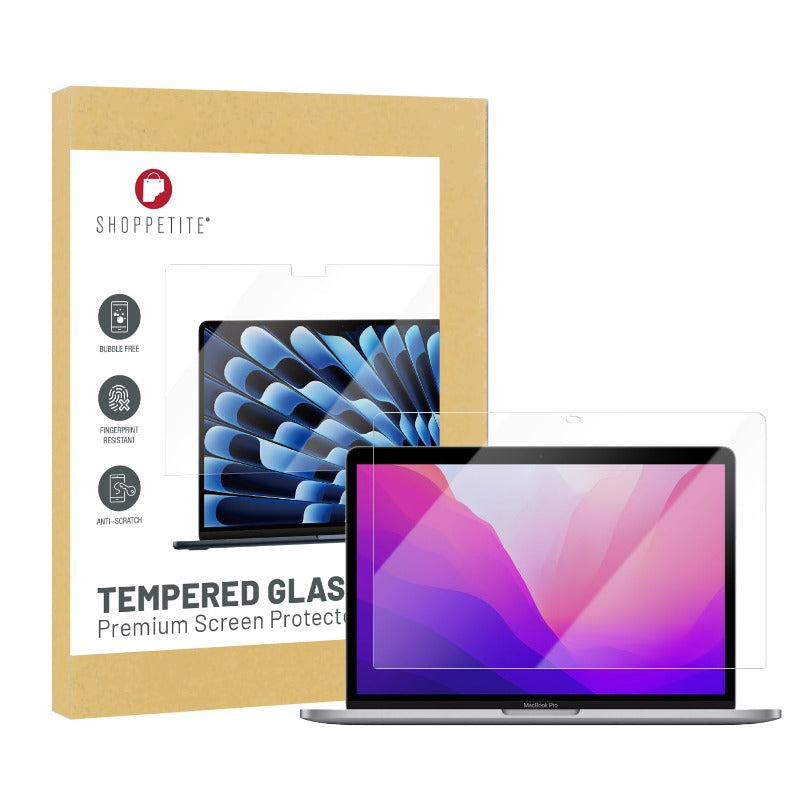 Clear Tempered Glass Screen Protector for Macbook