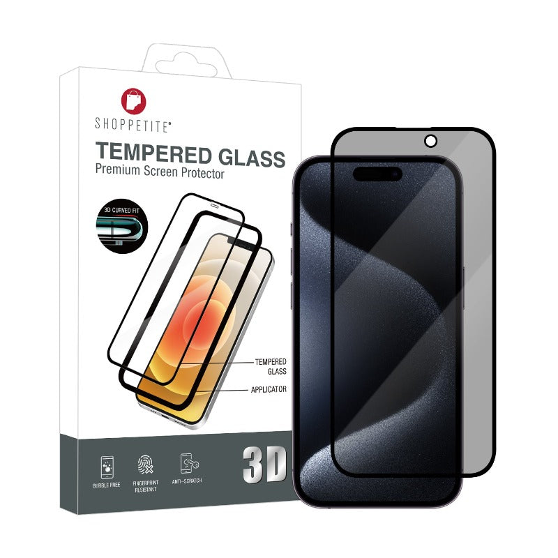 3D Privacy Tempered Glass Screen Protector for iPhone Series