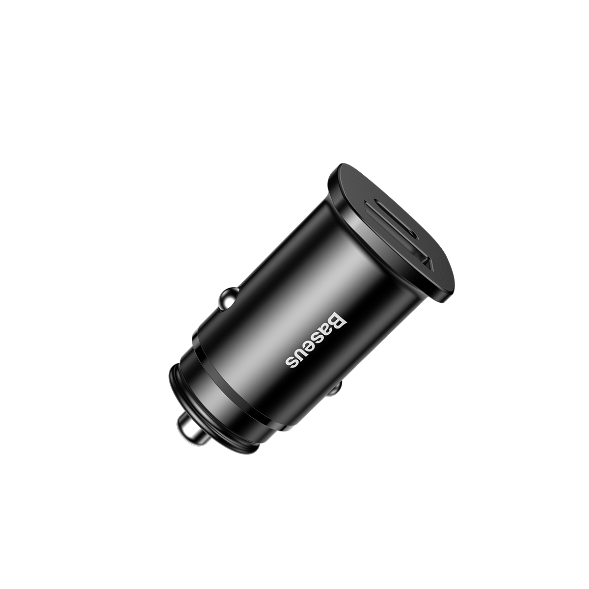 Baseus Metal Body 30w Type C+USB Car Charger