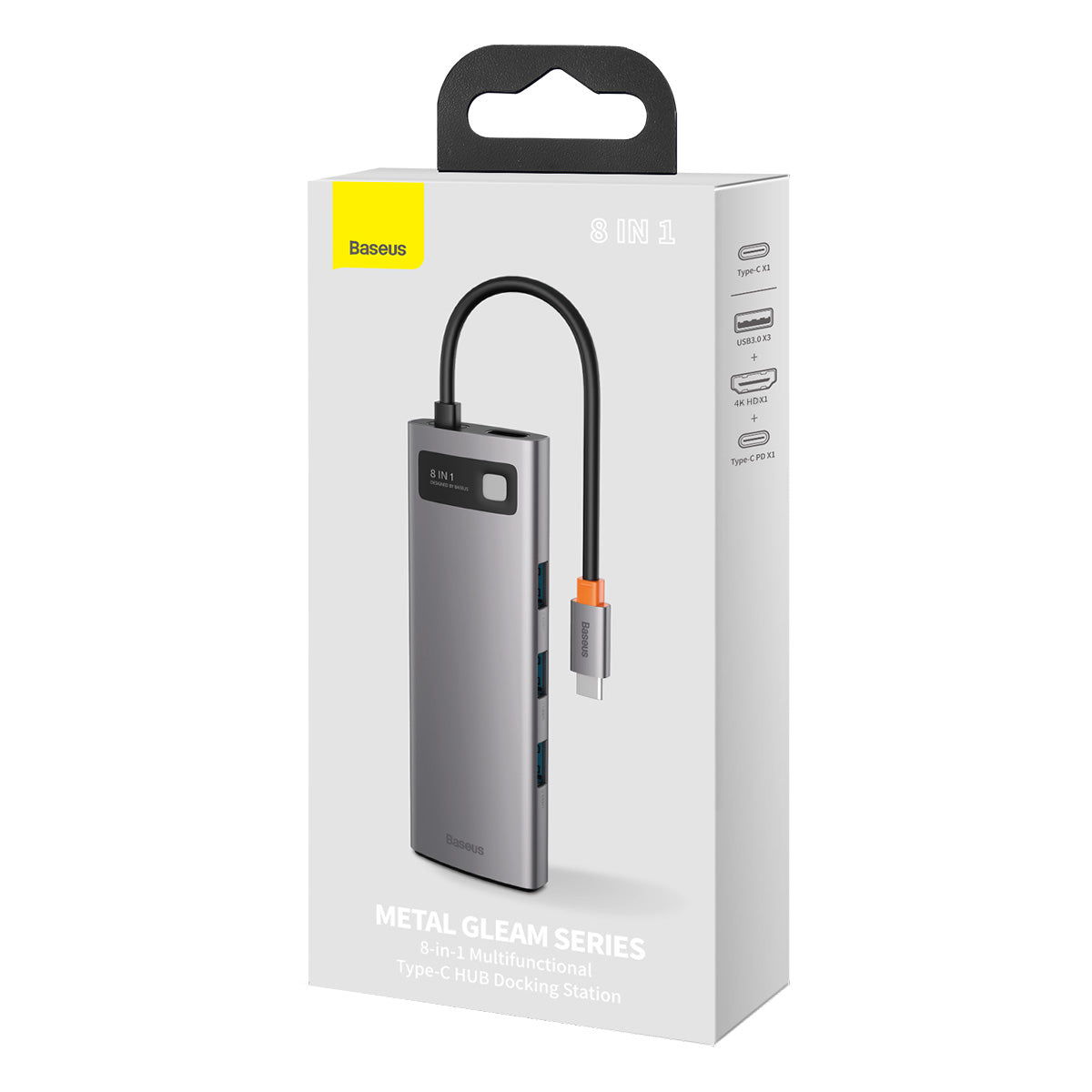 Baseus 8-in-1 Multifunctional Type-C HUB