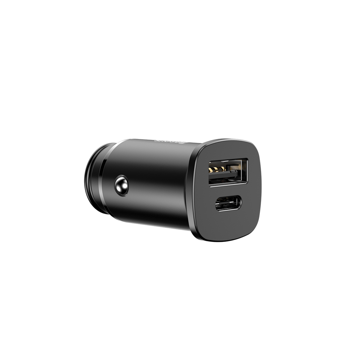 Baseus Metal Body 30w Type C+USB Car Charger