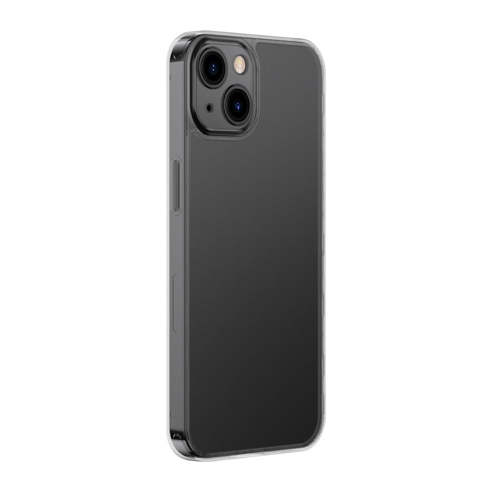 Black Frosted Glass Phone Case For iPhone 13 Series