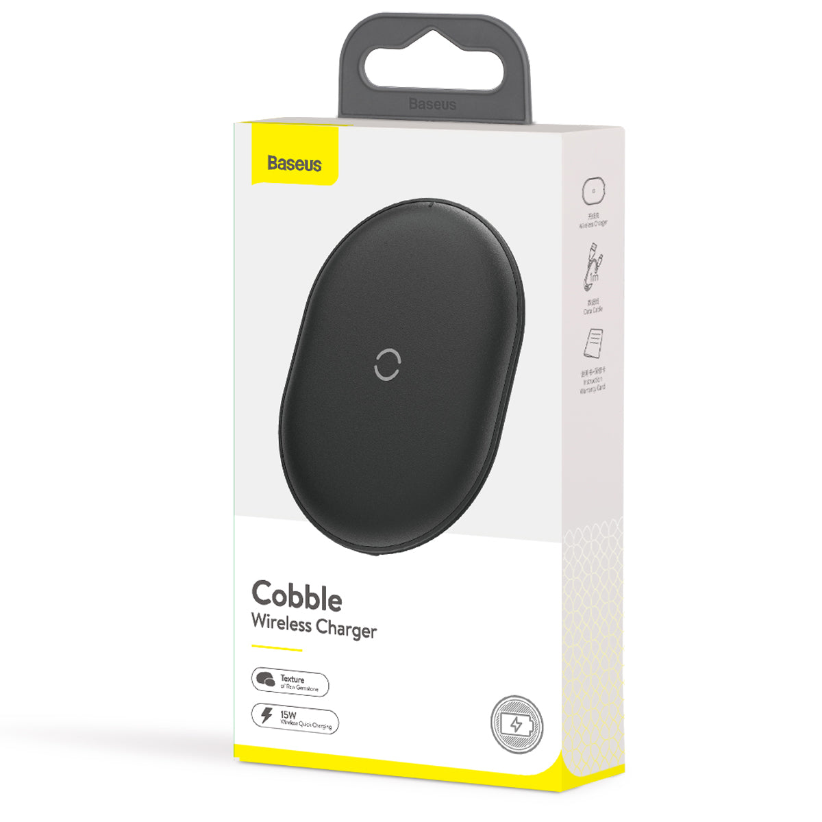 Baseus 15w Cobble Wireless Charger
