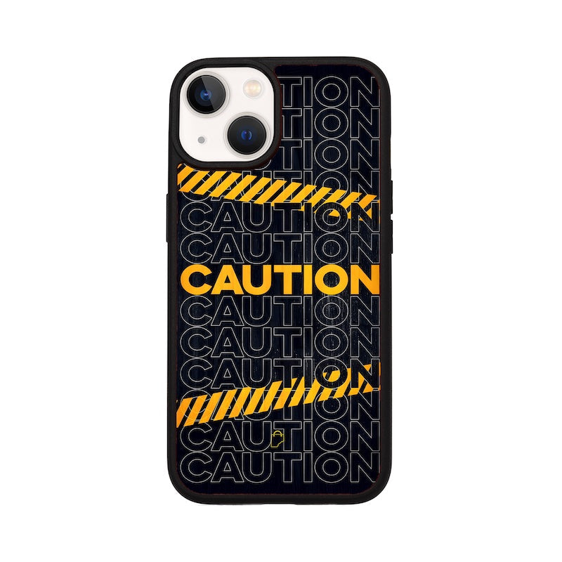 Caution iPhone Phone Case